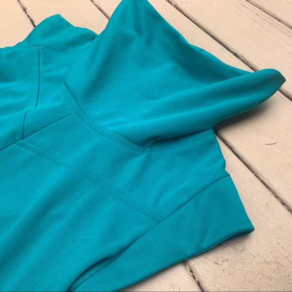 Vintage 1970s Cowl Neck Women’s MIDI Size 16 Dress - Picture 14 of 14